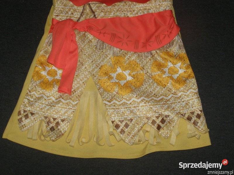 Strój kostium przebranie VAIANA SKARB OCEANU 3 Disney