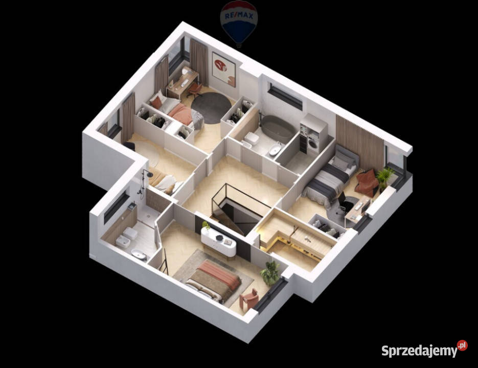 Nowoczesny dom bliźniak w Łazach 11A Sprzedaż Łazy