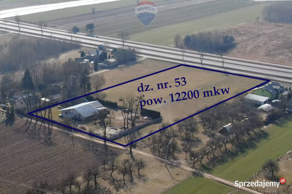 Działka siedliskowa S7 z budynkiem Załuski