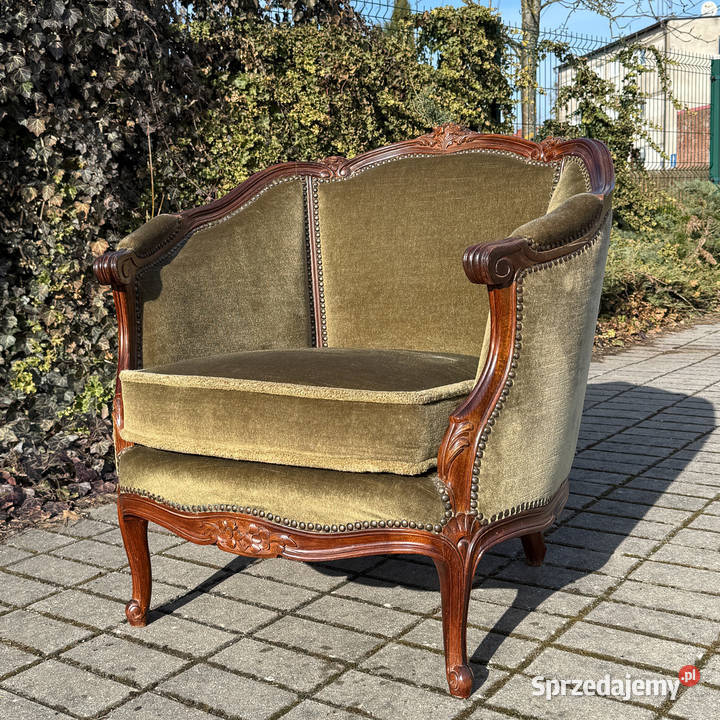 ARTexpert Fotel w stylu Ludwika XV Rococo Dobrzany
