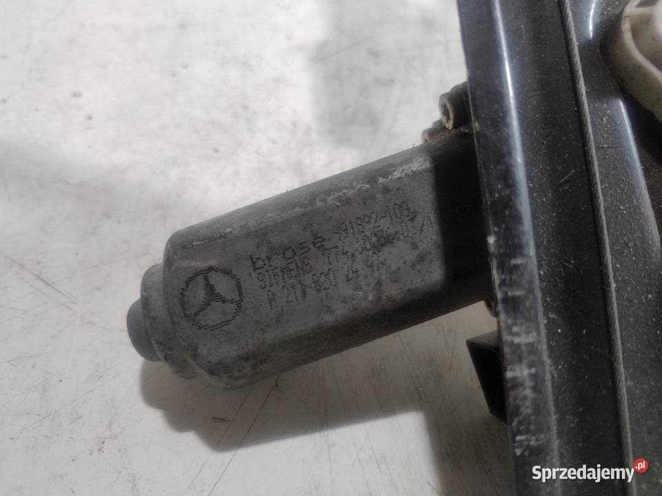MECHANIZM PODNOŚNIK SZYBY PRAWY TYŁ MERCEDES