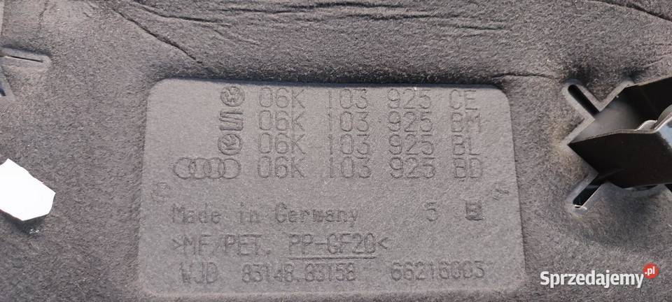 VW TIGUAN II OSŁONA SILNIKA 20 TSI 06K103925CE