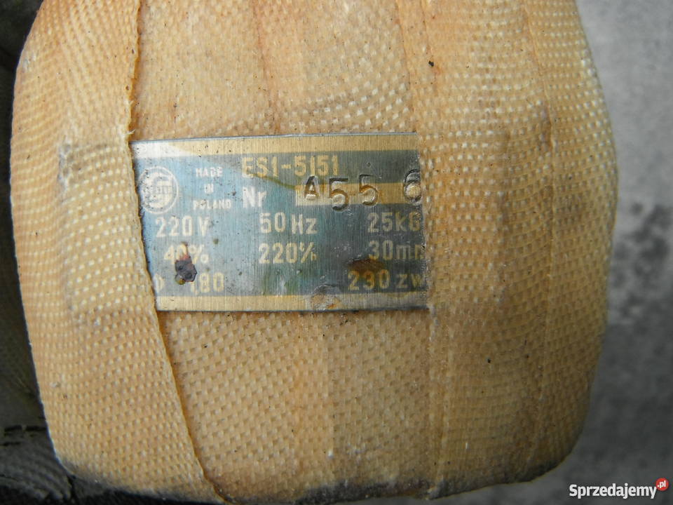 Cewka elektromagnesu ES15151 30 mm 25 220V 50Hz Barak