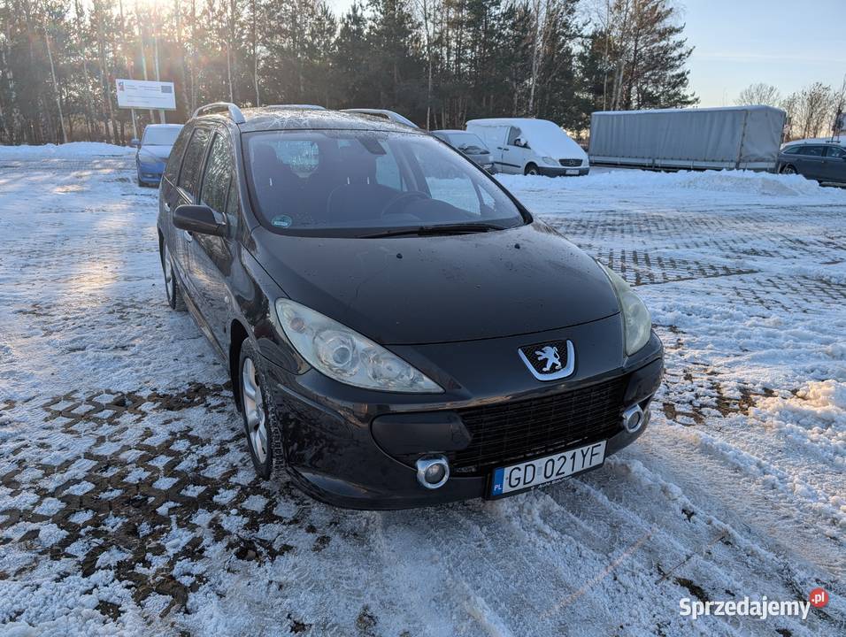 Peugeot 307SW 20 LPG Hak kurtyny powietrzne Gdynia