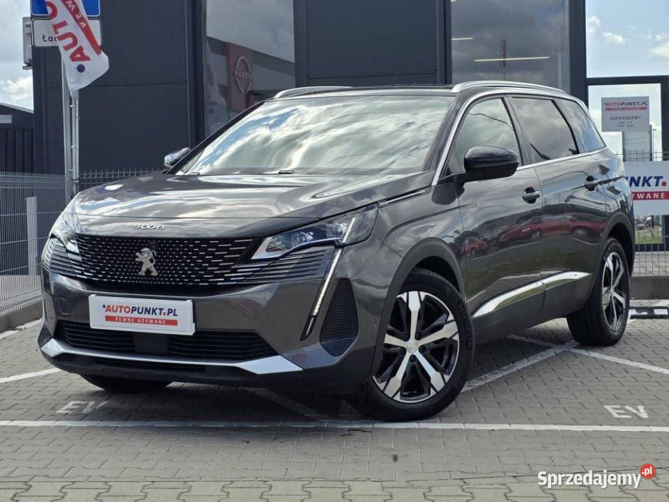 Peugeot 5008 2022r fv23 masaże kamera 360 7 os wielkopolskie Poznań