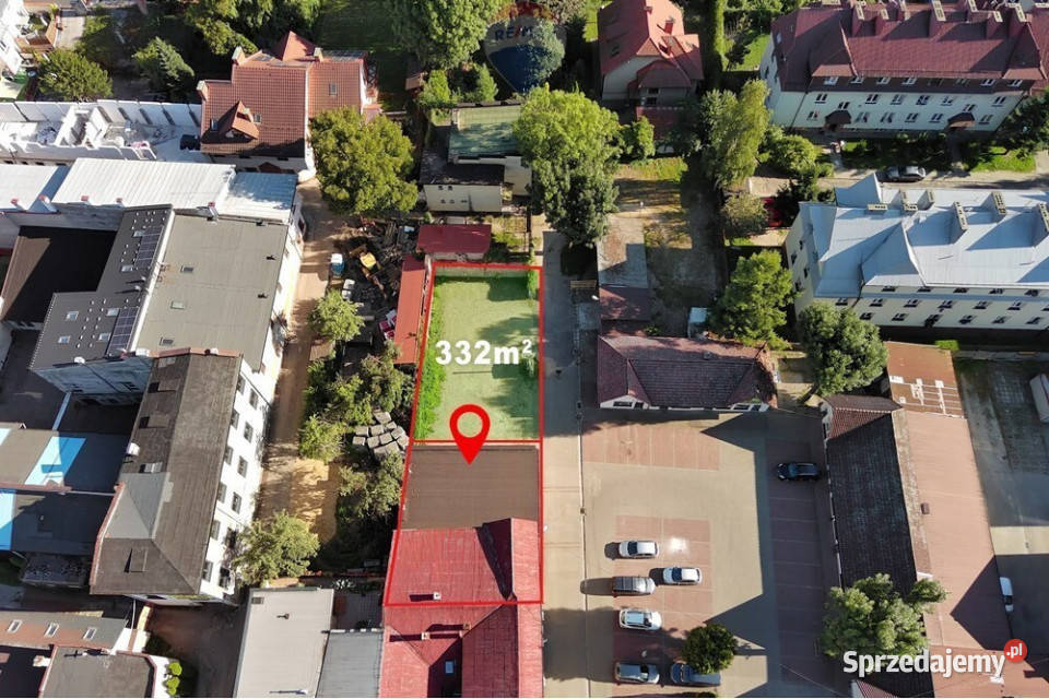 Lokale handlowe i działka w centrum Andrychowa 180m2 małopolskie Andrychów sprzedam