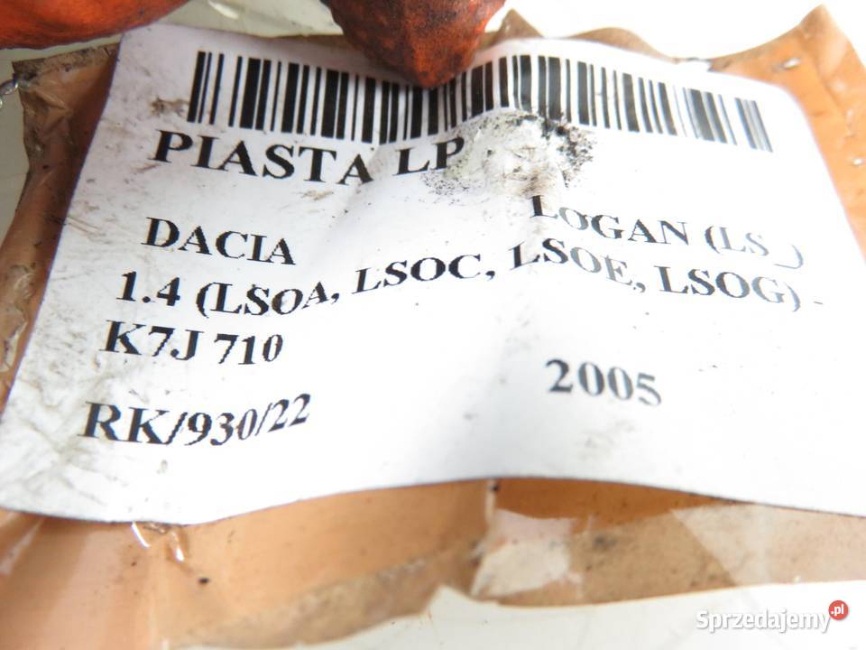 ZWROTNICA PIASTA PRZEDNIA LEWA DACIA LOGAN 14 sprzedam