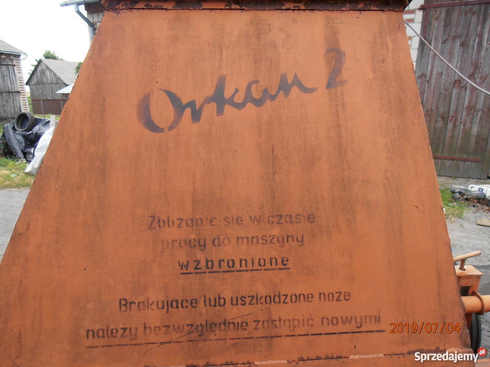 ORKAN 2 sprzedam sieczkarnie do zielonek nieuszkodzony Wojciechów