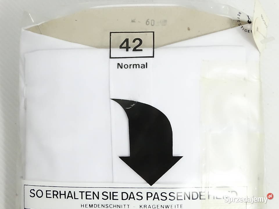 Nowa męska biała koszula klasyczna CA 42 XL lubelskie Biłgoraj