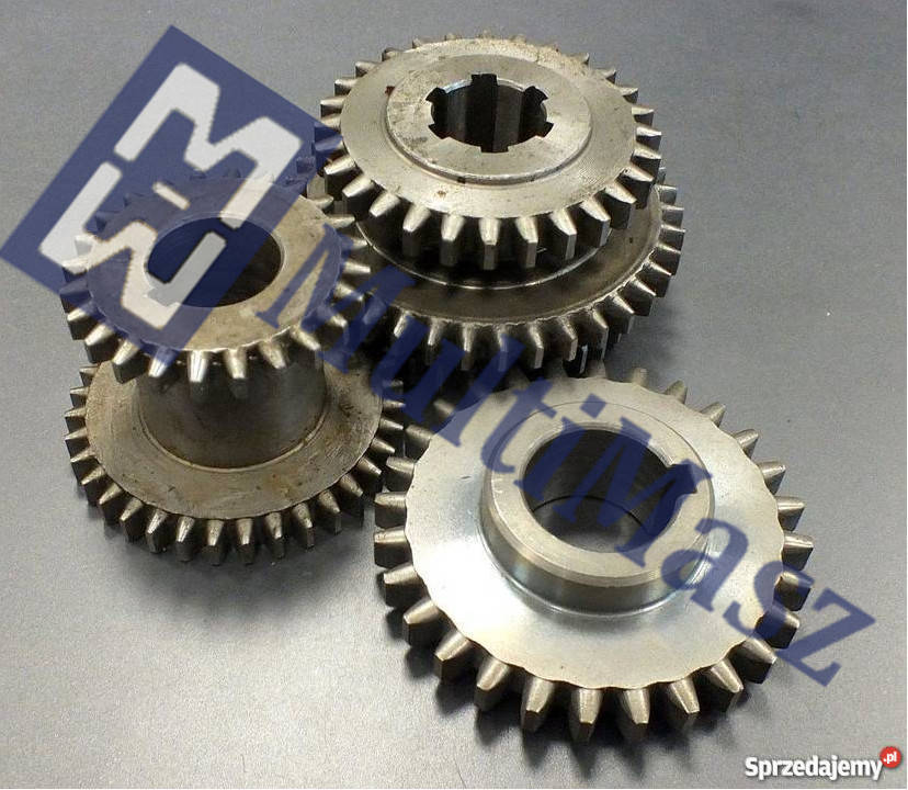 Wałek zębaty skrzyni suportowej tokarki Europa