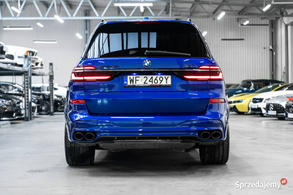 BMW ALPINA XB7 Gwarancja Bezwypadkowy Bowers czujnik martwego pola