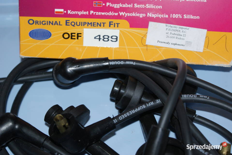 RCRN650 Zestaw przewodów zapłonowych RENAULT 25 Białobrzegi