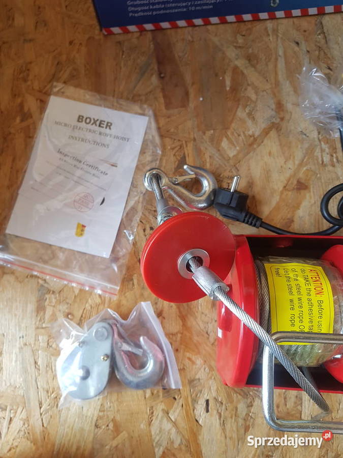 wyciagarka elektryczna firmy Boxer bx 562 Głogowa sprzedam