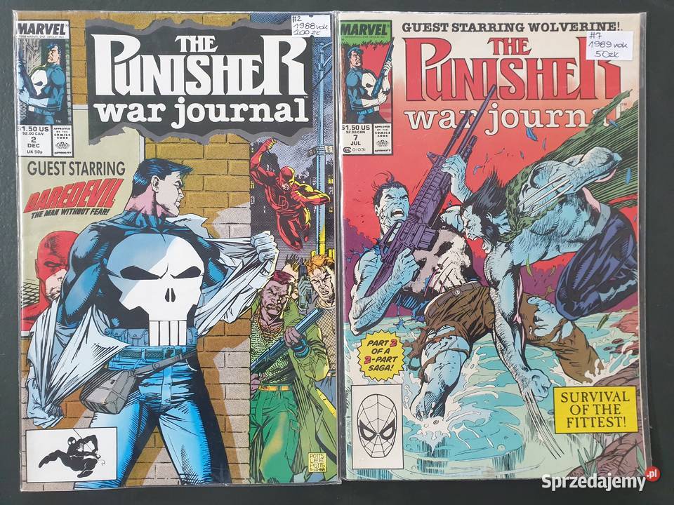 The Punisher War Journal 2 komiksy Marvel USA Gdynia