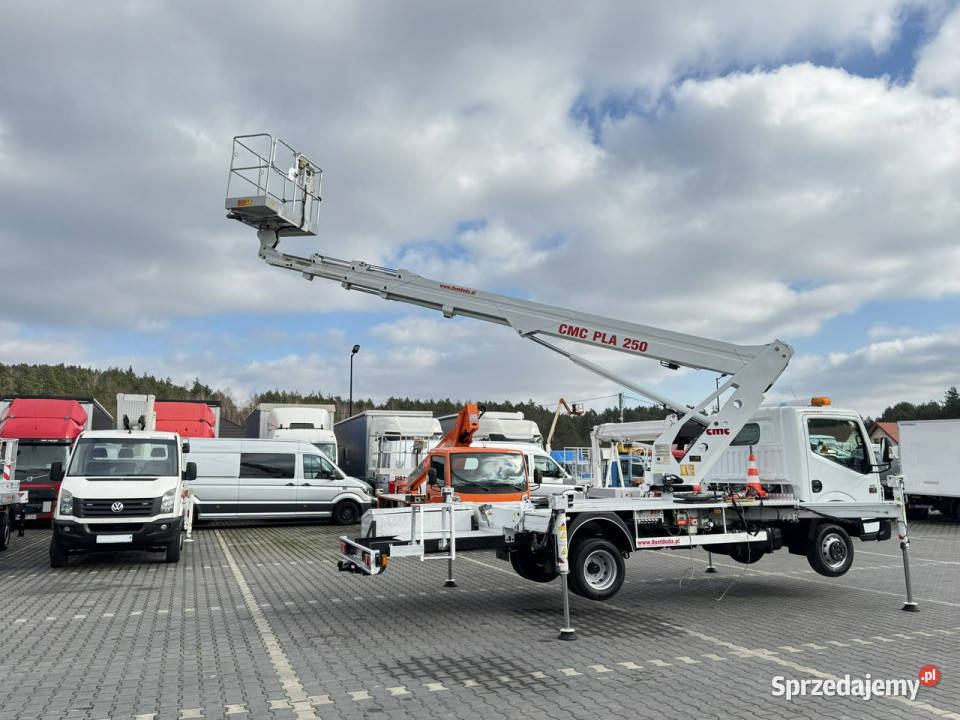 Renault Maxity Podnośnik Koszowy 25m CMC PLA 250 120KM Widełki