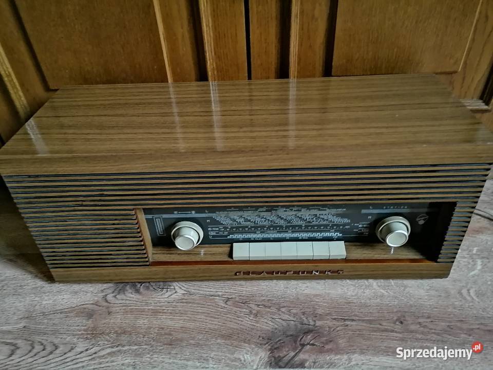 Stare Radio lampowe z lat 60 Sprzęt Sprawny Amplitunery Kraków