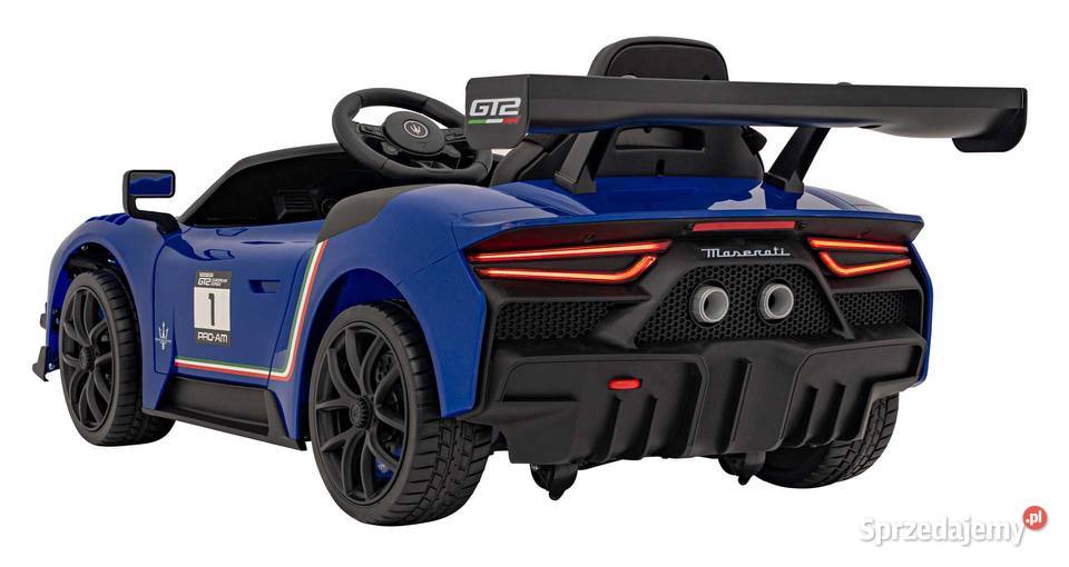 Maserati MC20 GT2 Niebieskie Auto na Akumulator Dla Dziecka Łopuszno sprzedam