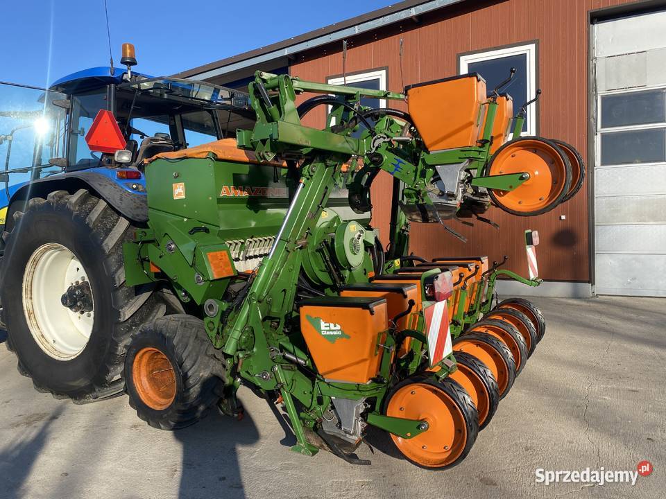 SIEWNIK KUKURYDZY AMAZONE ED 602-K PUNKTOWY SUPER STAN 6-8 rzędowy kuhn lem