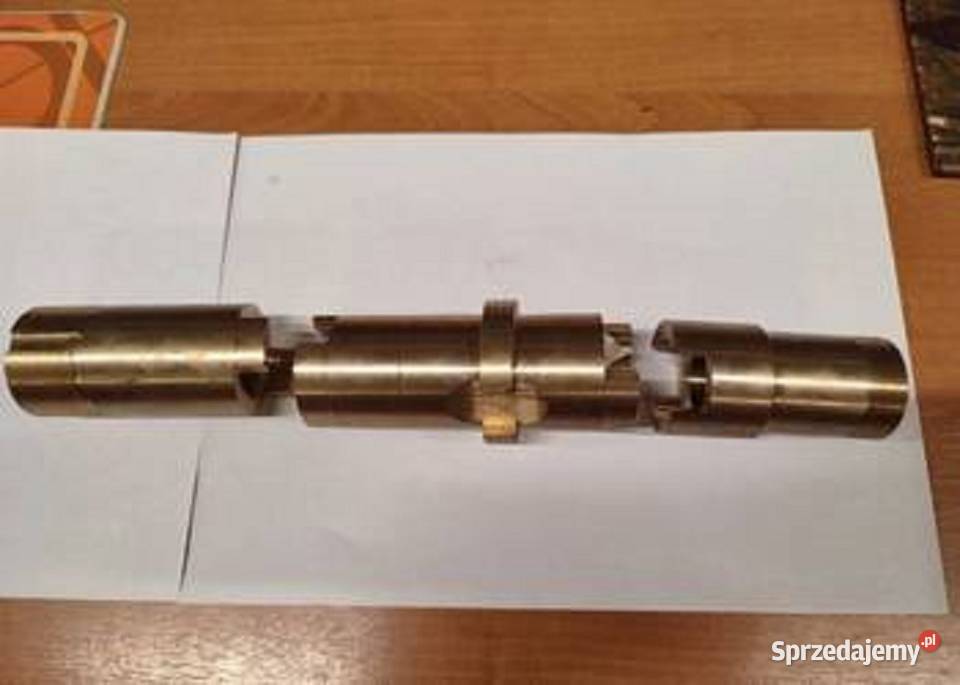 śruba stołu z 3 nakrętkami do frezarki FV400 VI2