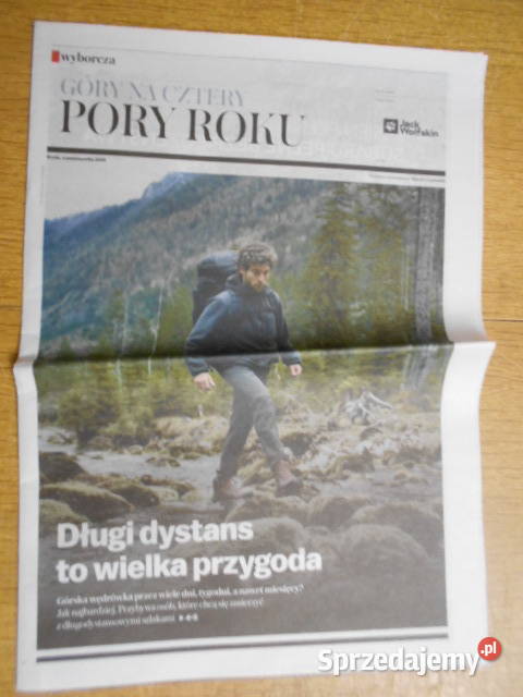 Góry na 4 pory roku trzy dodatki Gazeta Wyborcza Parczew sprzedam