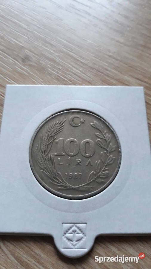 100 Lirów Turcja 1987 r Konin