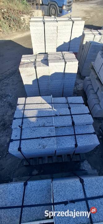 Płyty granitowe 600x300x60 mm granit strzegomski pomorskie Gdańsk