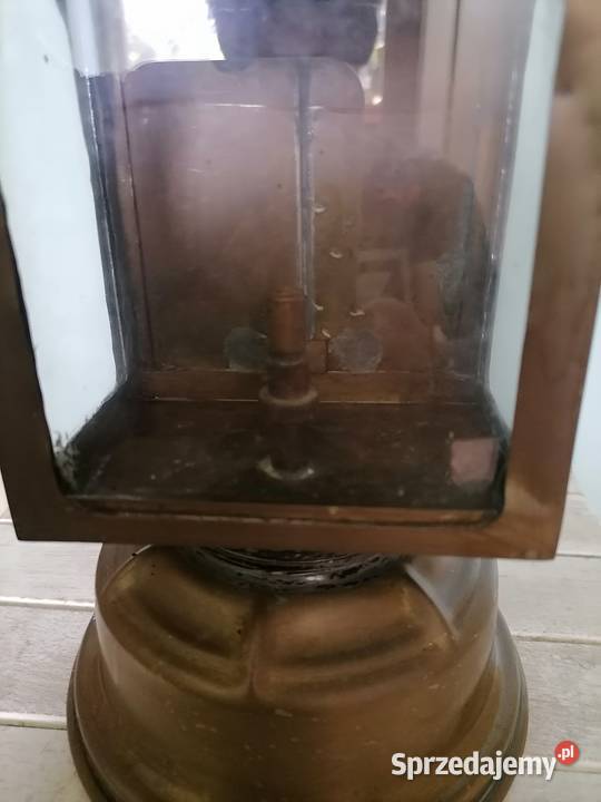 Stara lampa kolejowa karbidowa z lat 20 tych Kraków