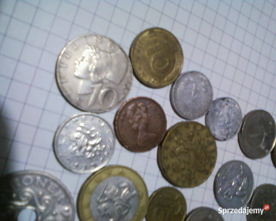 Monetybanknoty różności Numizmatyka Lubań