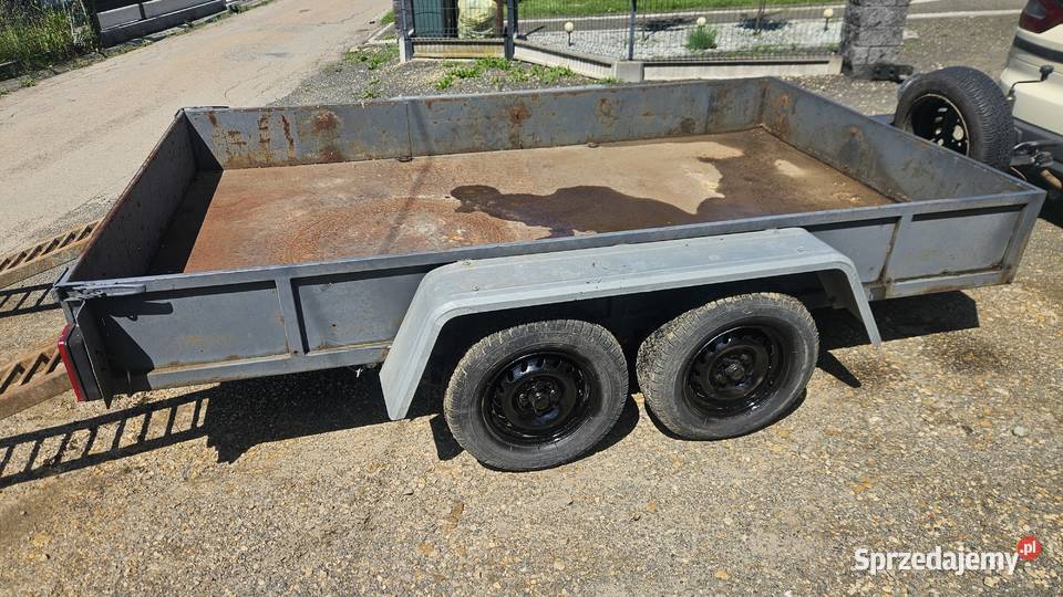 Przyczepka laweta tandem traktor bez rejestracji lawety sprzedam