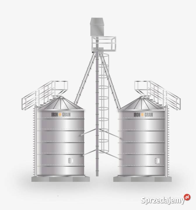 Silos płaskodenny SP Silosy płaskodenne NOWE Zbiorniki