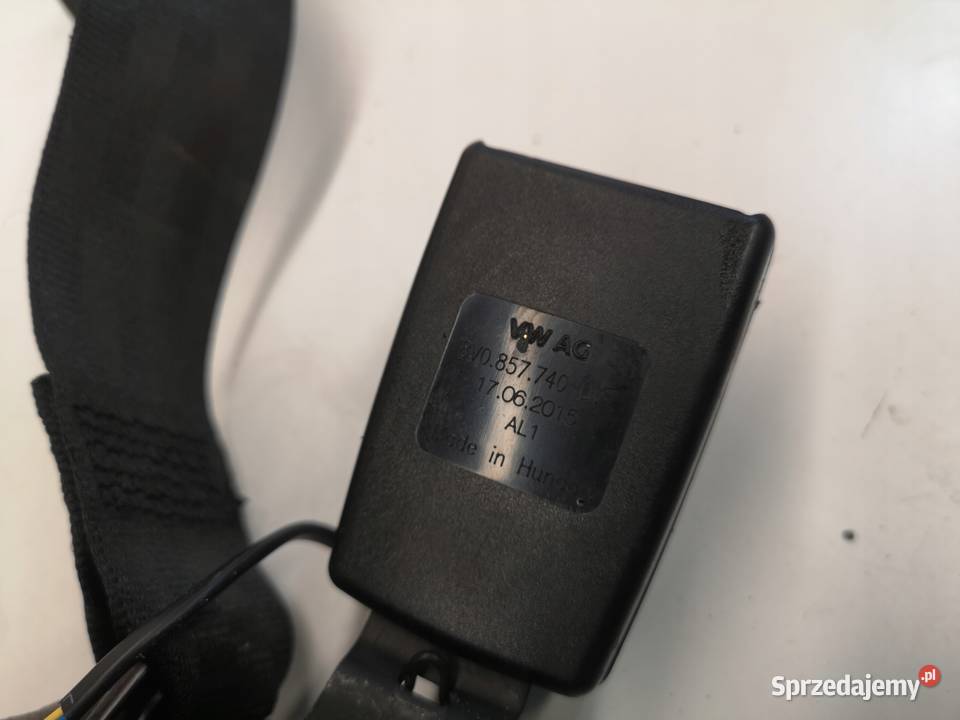 PAS BEZPIECZEŃSTWA TYŁ AUDI A3 8V 8V0857807 Przystajń