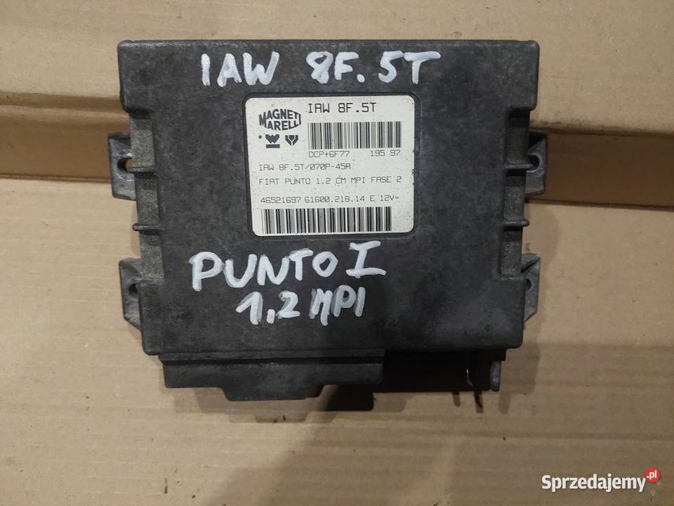 FIAT PUNTO I 12 komputer sterownik IAW8F5T osobowe Kielce