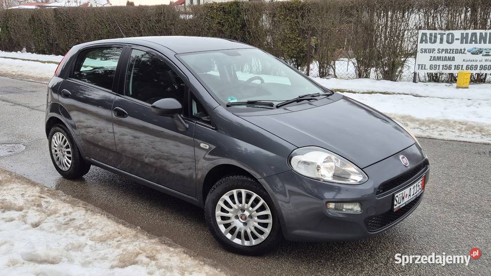 FIAT PUNTO 12B NOWY MODEL OPŁACONY Z NIEMIEC szary Końskie