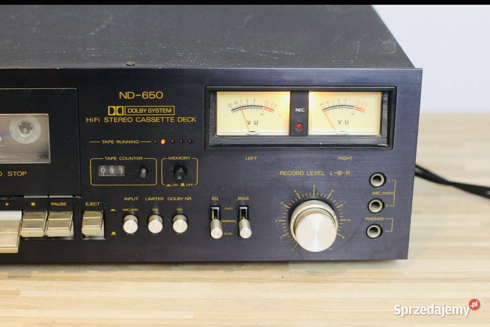 Magnetofon kasetowy Nikko ND650 Grupa