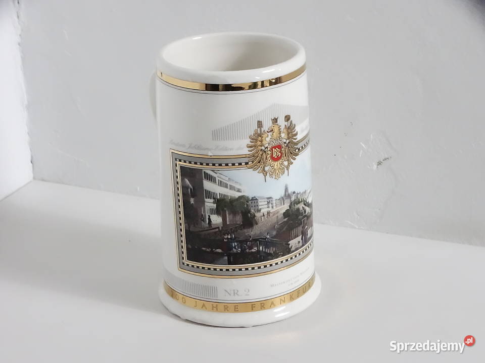 Limitowany Kufel 1200 lat Frankfurtu Binding Biłgoraj
