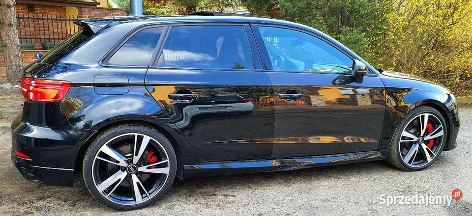 Drzwi prawe tył Audi A3 8v Rs3 LY9T szyba zamek Drzwi wielkopolskie Turek
