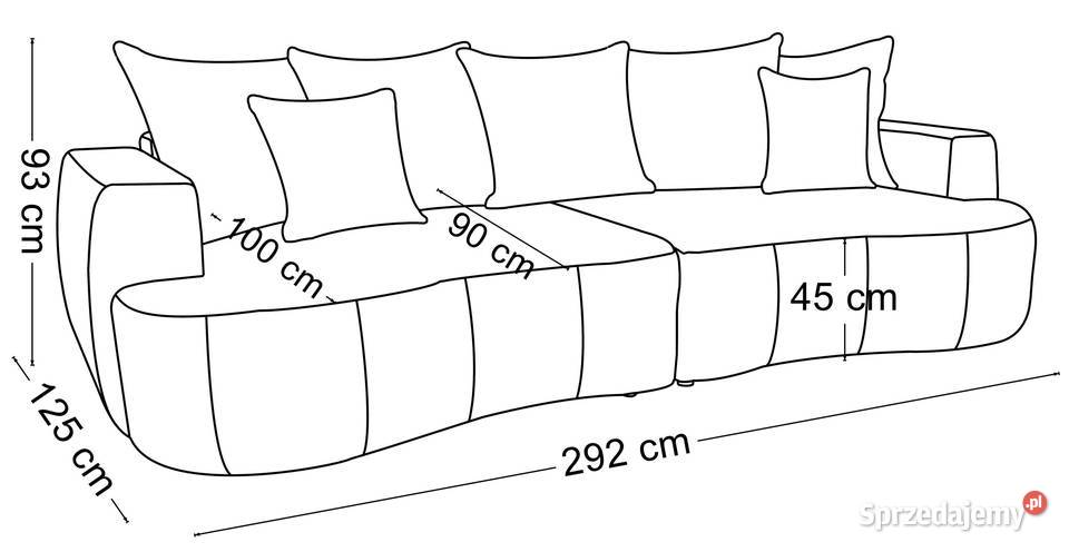 Sofa STRADA GABI MEBLE wiele tkanin i kolorów