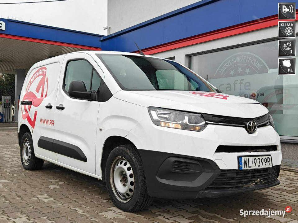 Toyota Proace City zarejestrowany w Polsce
