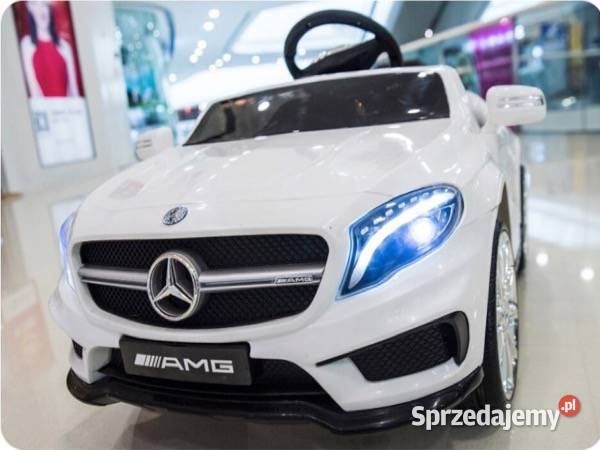 Autko na akumulator Mercedes AMG GLA 45 dżip SUV śląskie