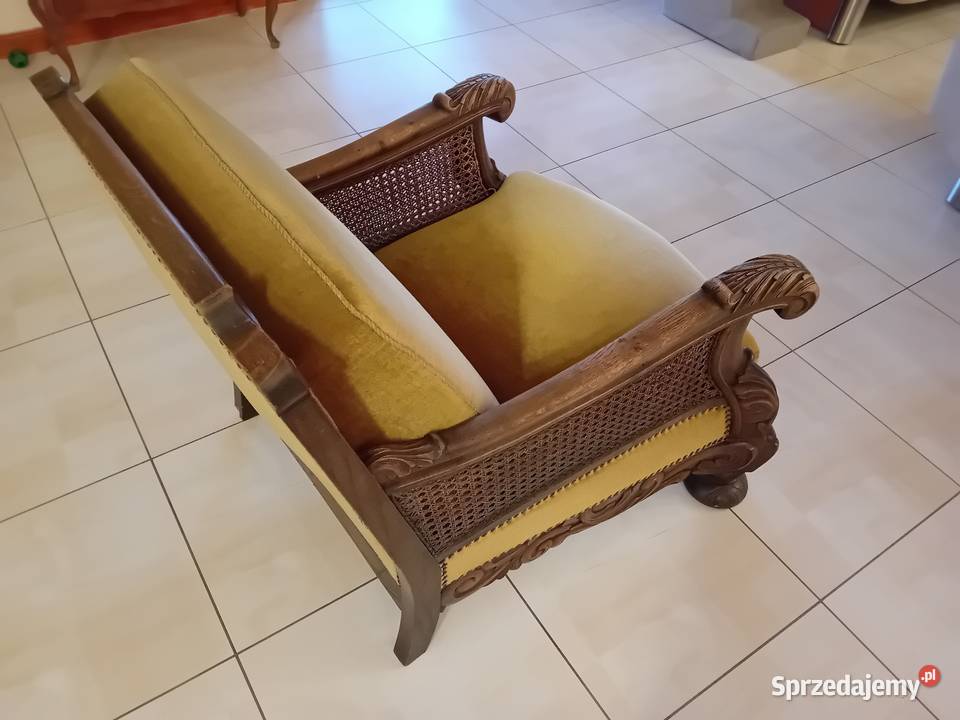 Antyczny fotel w stylu Cheppendele Szczecin sprzedam