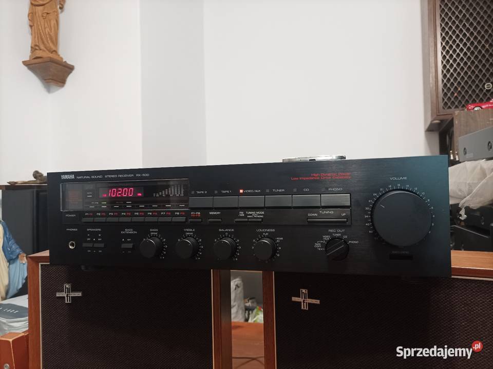 Yamaha RX 500 czarny amplituner z pilotem lubelskie Lubartów
