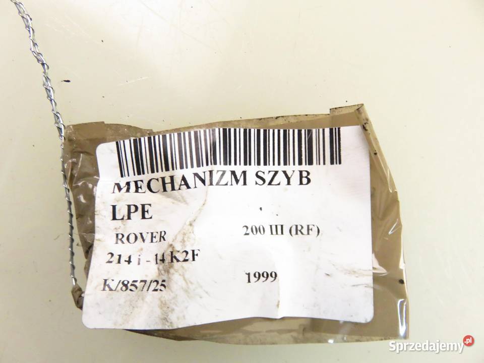 PODNOŚNIK SZYBY LEWY PRZEDNI ROVER 200 III RF