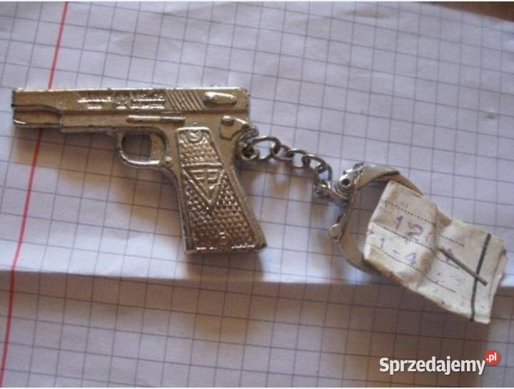 Polski Vis pistolet Brelok lata 7080ąte okres Grójec