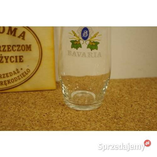 Komplet 2 szklanek do piwa Bavaria szkło śląskie