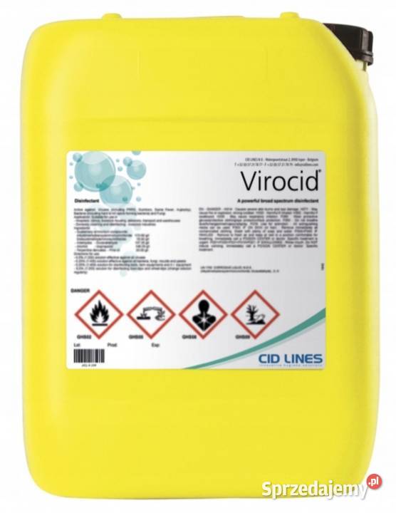 Virocid preparat dezynfekcyjny asf warmińsko-mazurskie Działdowo