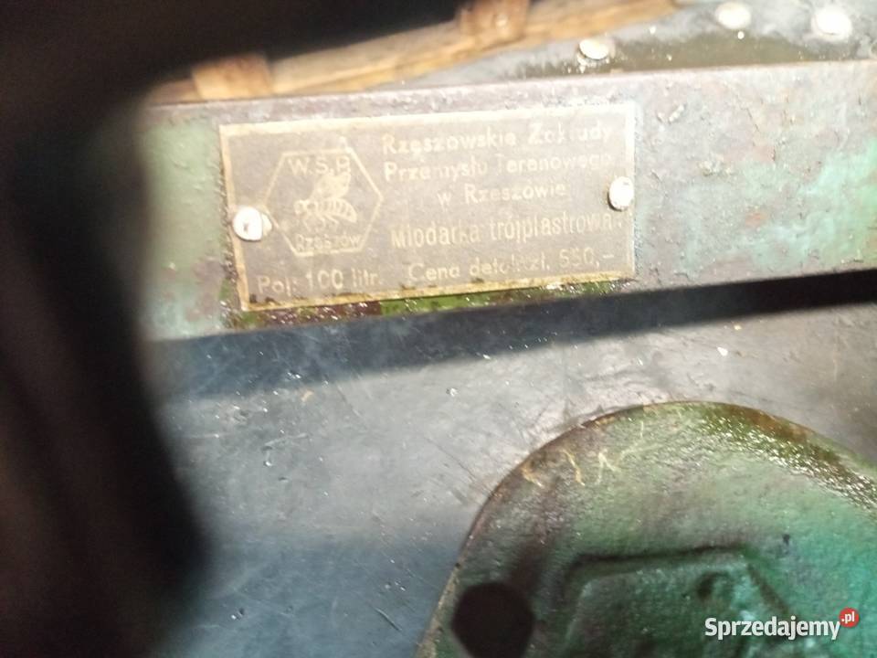 Wirówka do miodu przekładnia podkarpackie Stalowa Wola