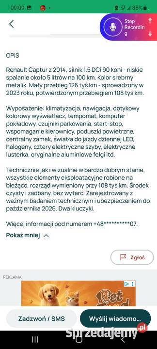 Reno Captur Szamotuły