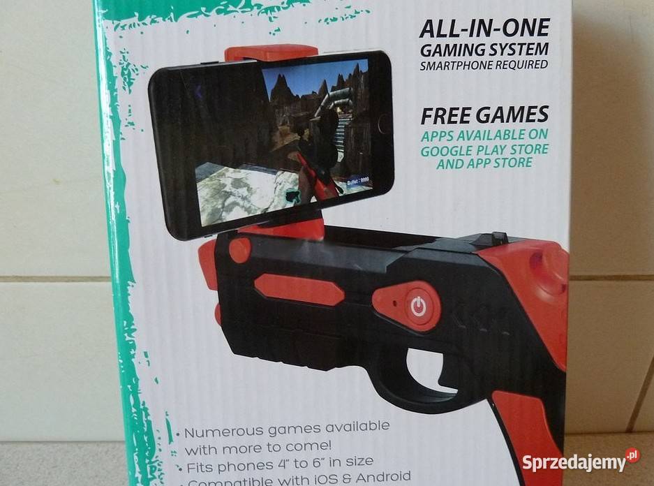 Pistolet do Smartphona z 4kier kontrolerem ruchu Rzeszów sprzedam