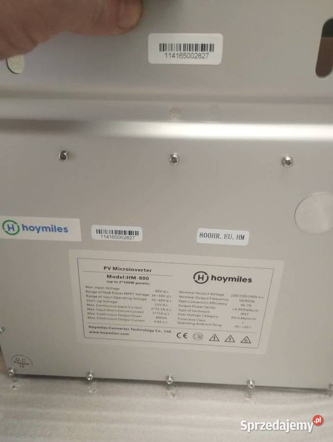 Falownik fotowoltaiczny mazowieckie Raki sprzedam