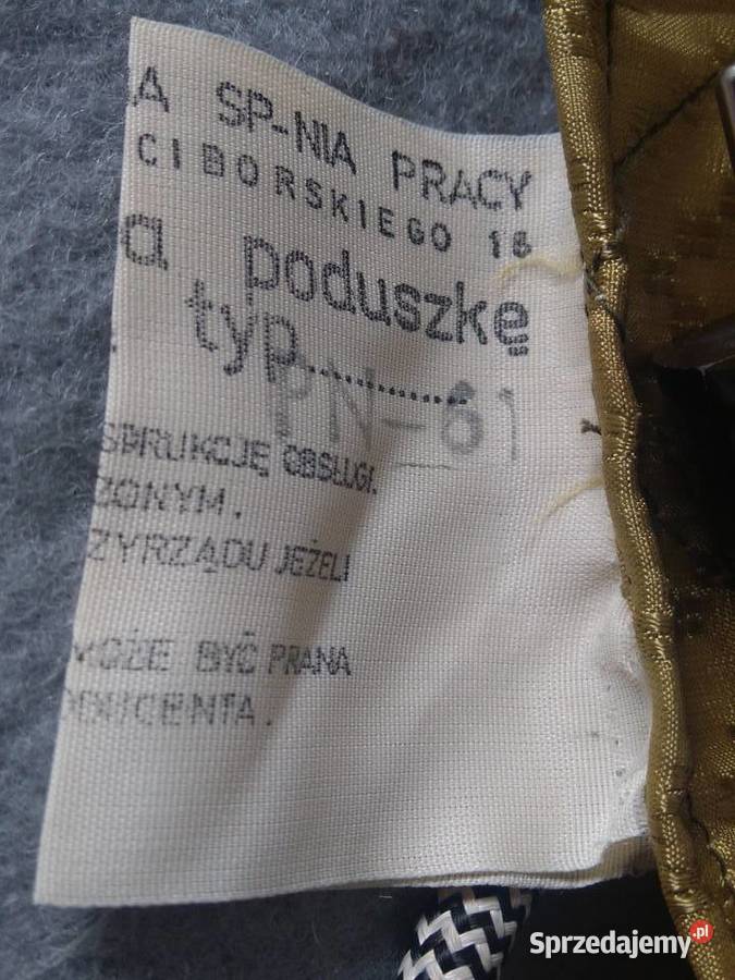 Poduszka elektryczna typ PN6 zabytek PRL 60 Warszawa